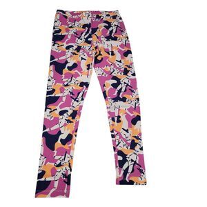 Spotted Zebra Girl  Active Stretch Multicolor Star Wars Printed Legging Large 10